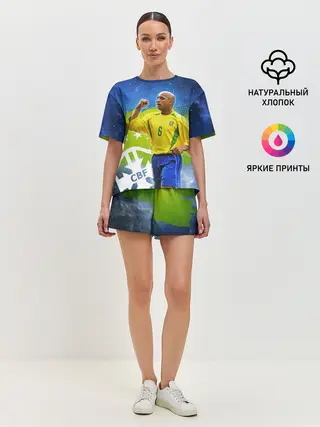 Женская пижама с шортами / Роберто Карлос | Бразилия