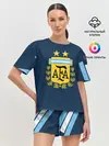 Женская пижама с шортами / Сборная Аргентины
