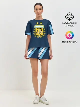 Женская пижама с шортами / Сборная Аргентины