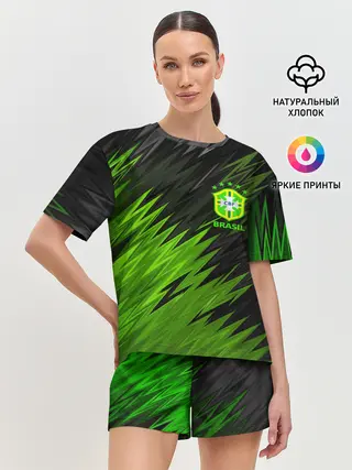 Женская пижама с шортами / Сборная Бразилии