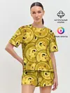 Женская пижама с шортами / DOGECOIN / DOGE / ДОГИКОИН