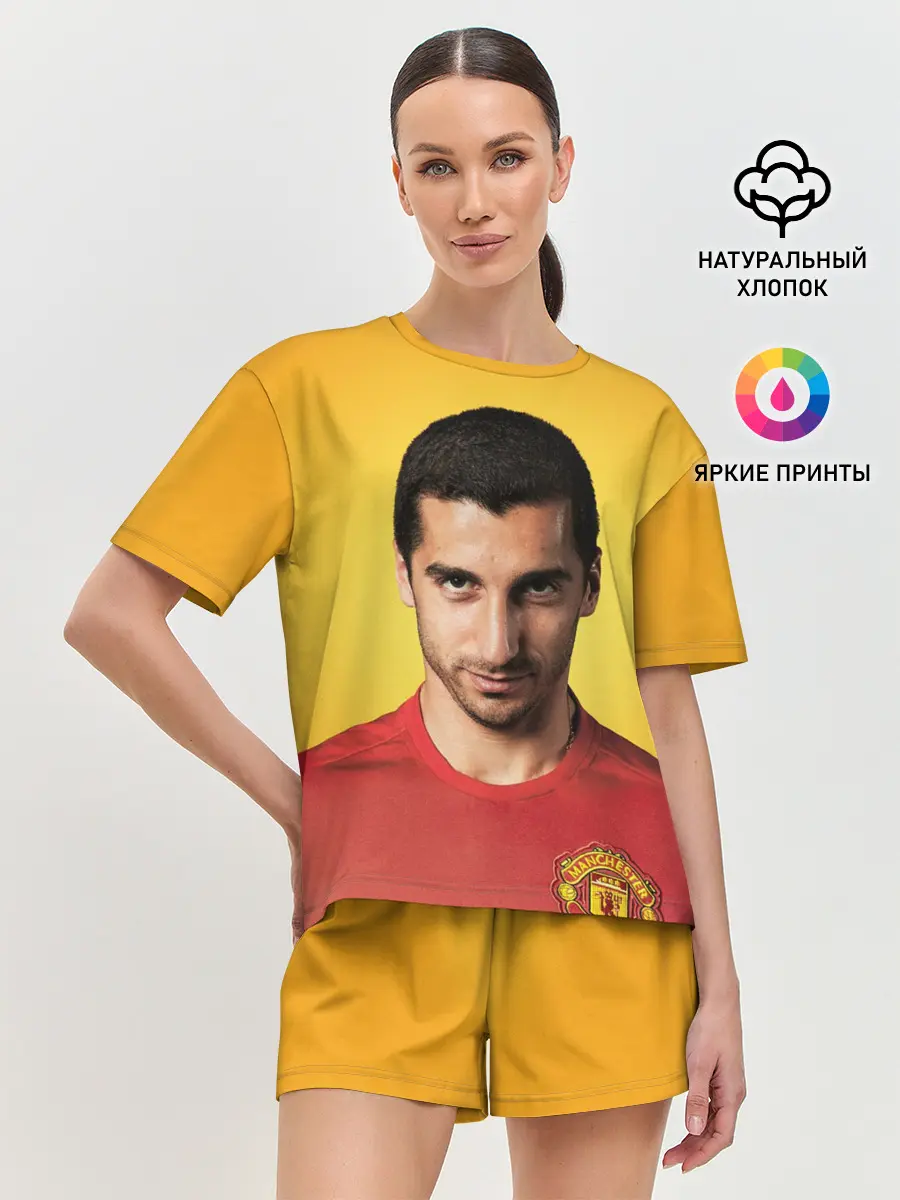 Женская пижама с шортами / Генрих Мхитарян