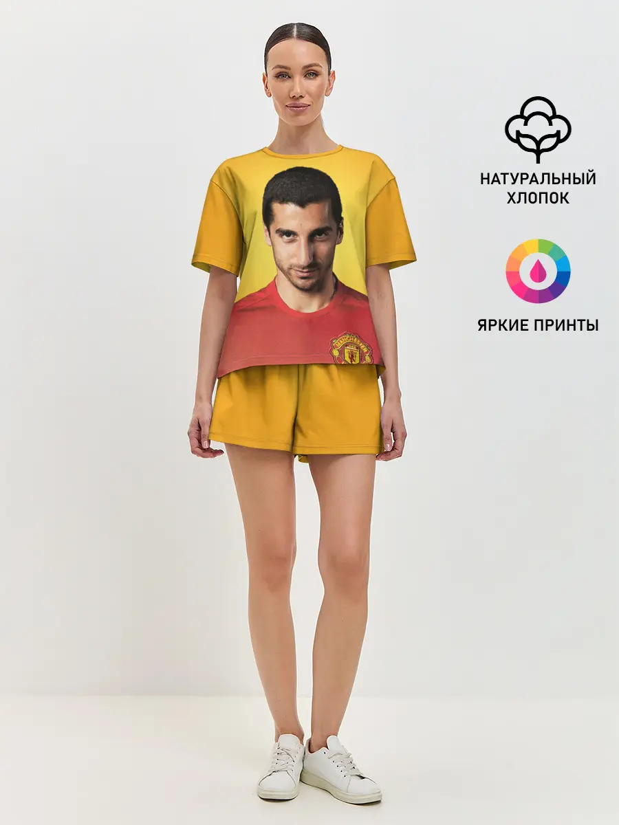 Женская пижама с шортами / Генрих Мхитарян