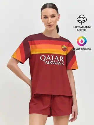 Женская пижама с шортами / Мхитарян | футболка Рома