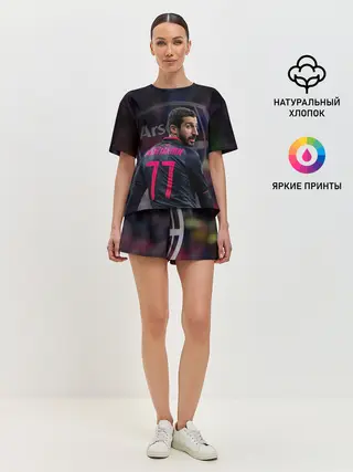 Женская пижама с шортами / Г. Мхитарян | Арсенал