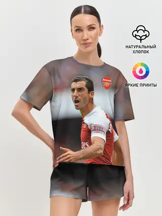 Женская пижама с шортами / H. Mkhitaryan | Arsenal