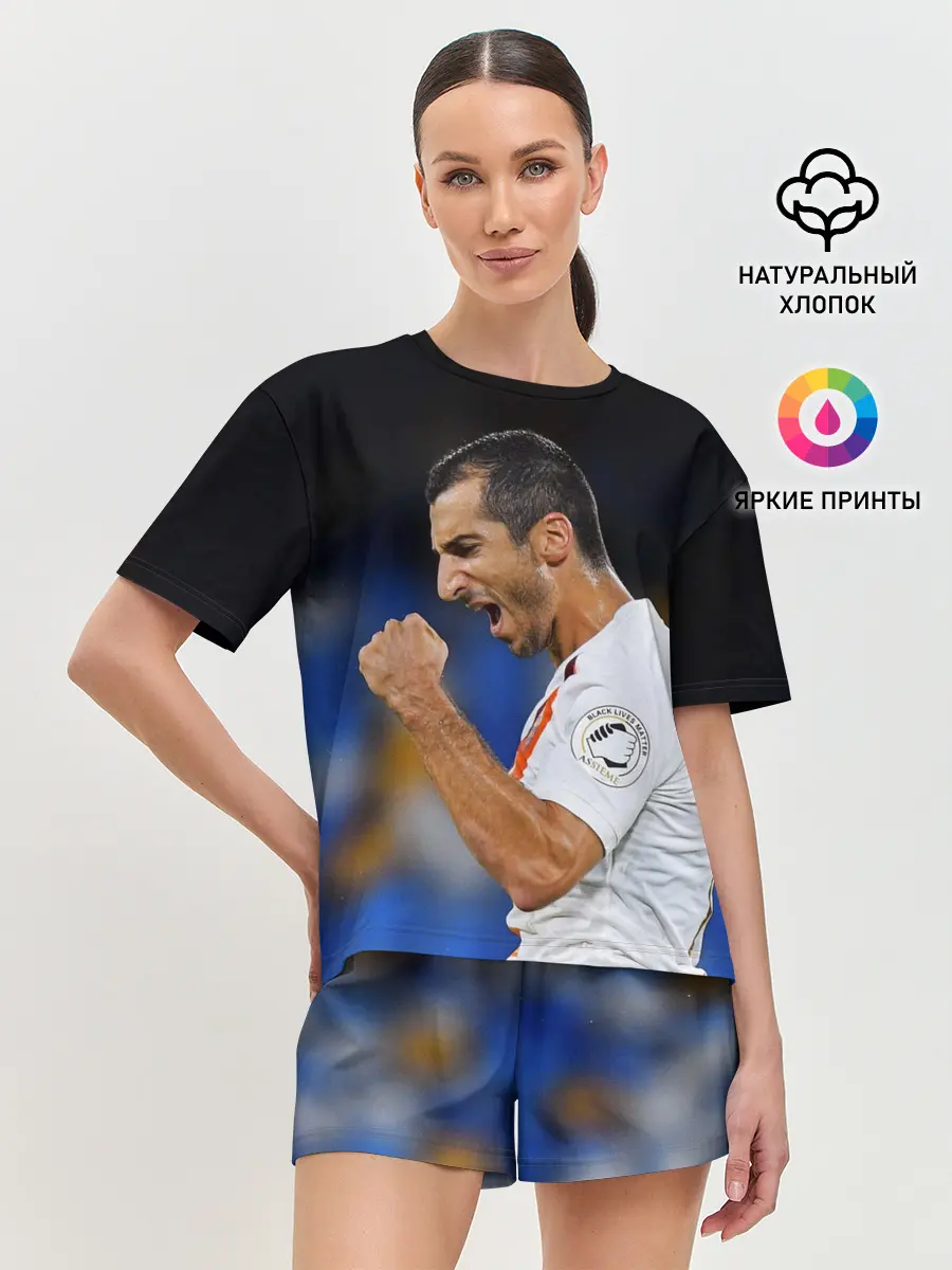 Женская пижама с шортами / Генрих Мхитарян