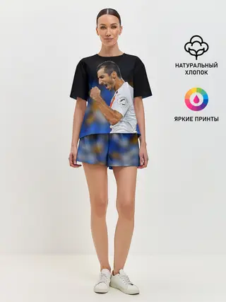 Женская пижама с шортами / Генрих Мхитарян