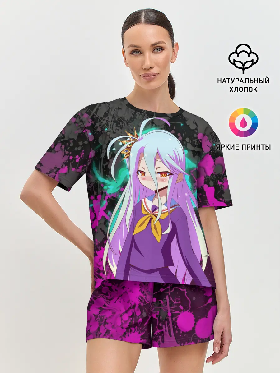 Женская пижама с шортами / Малышка Широ