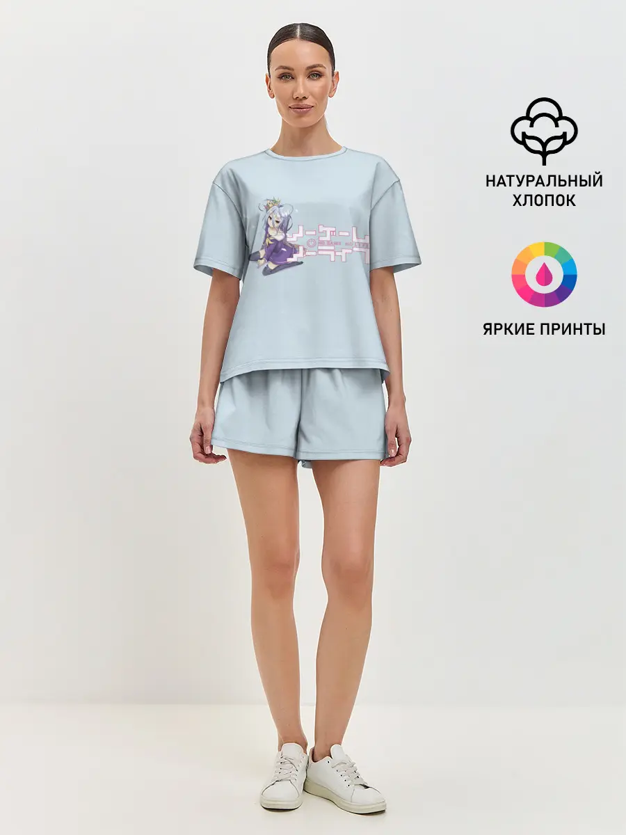 Женская пижама с шортами / No game no life