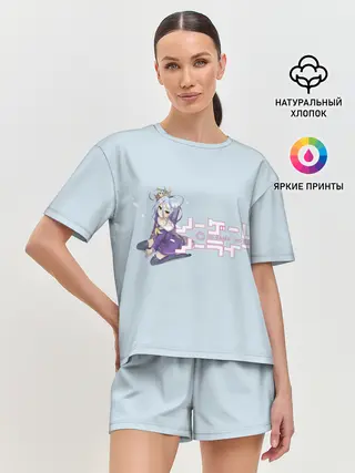 Женская пижама с шортами / No game no life