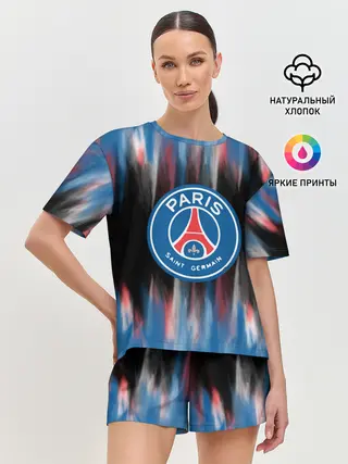 Женская пижама с шортами / PSG.