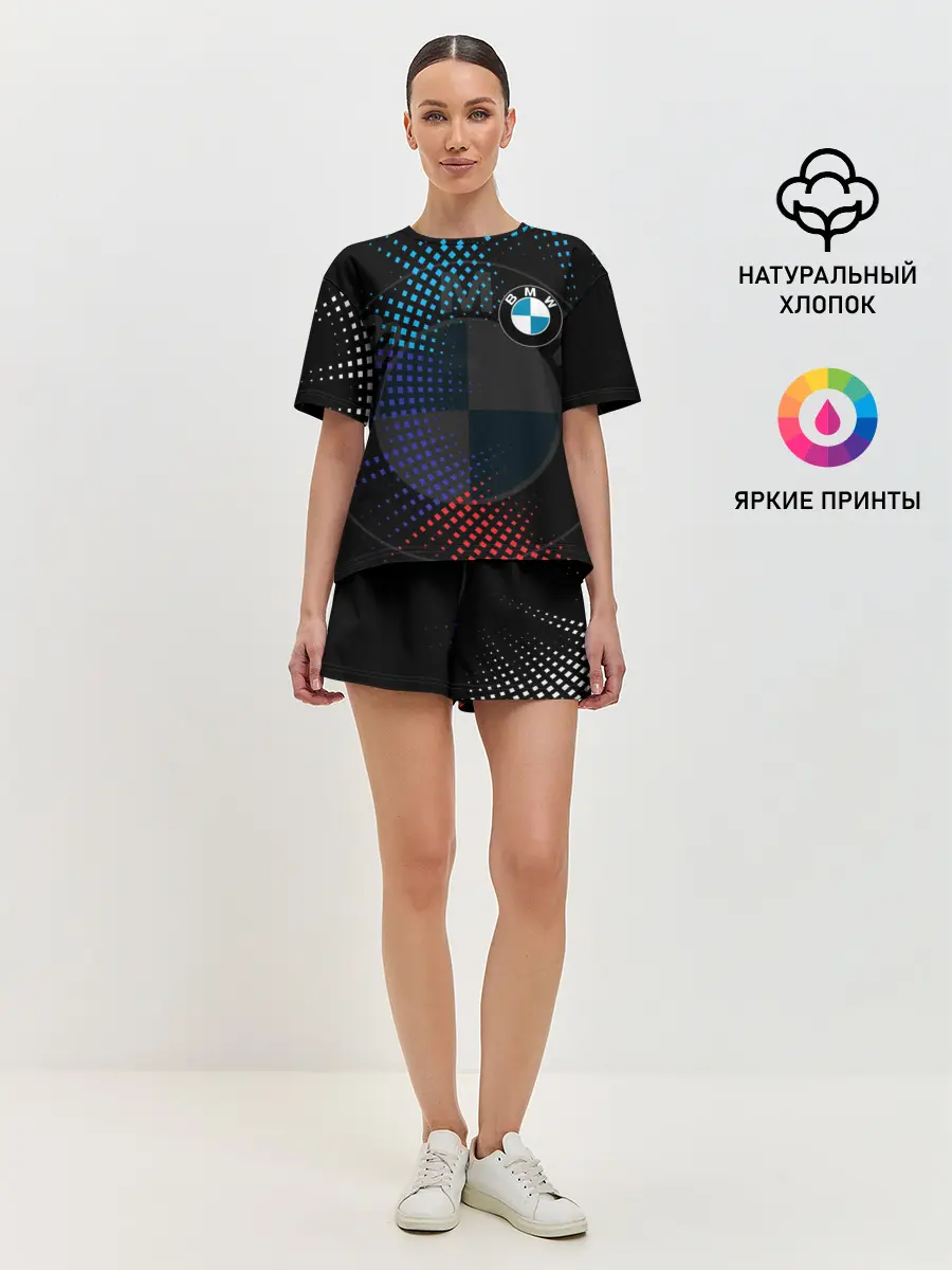 Женская пижама с шортами / BMW / БМВ / M COMPETITION