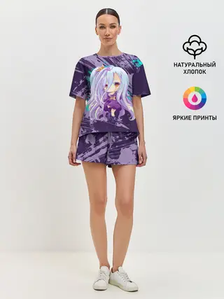 Женская пижама с шортами / Shiro art