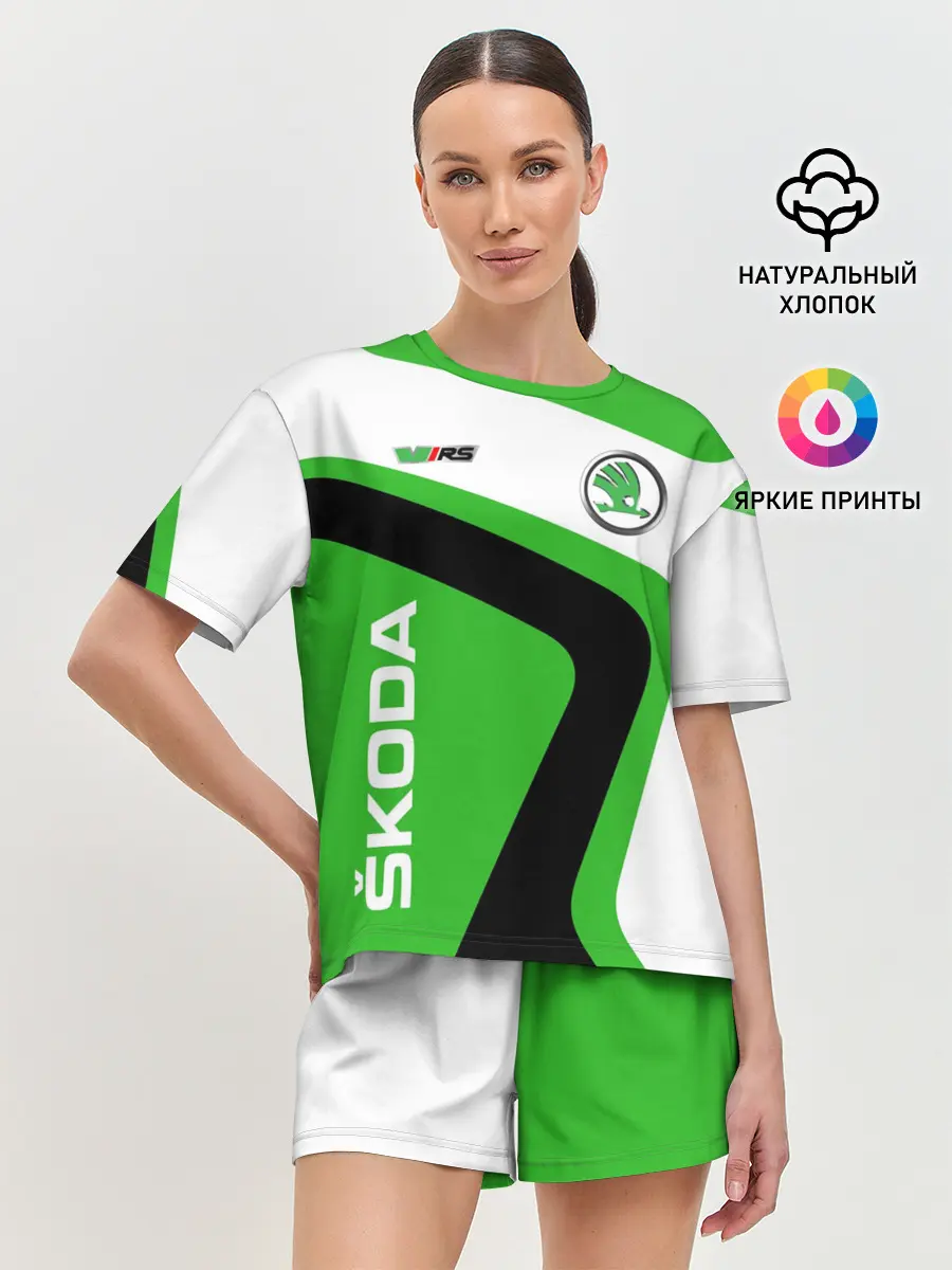 Женская пижама с шортами / Skoda