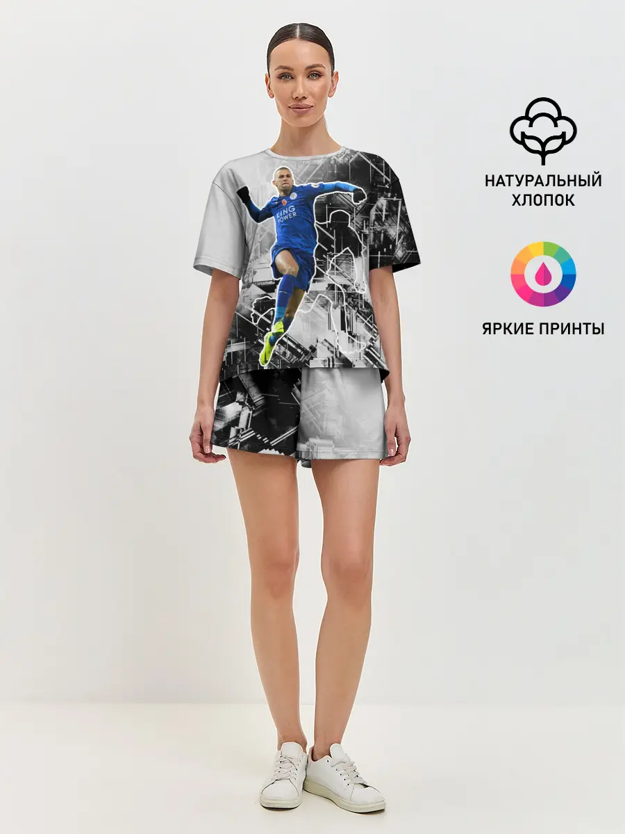 Женская пижама с шортами / Прыжок