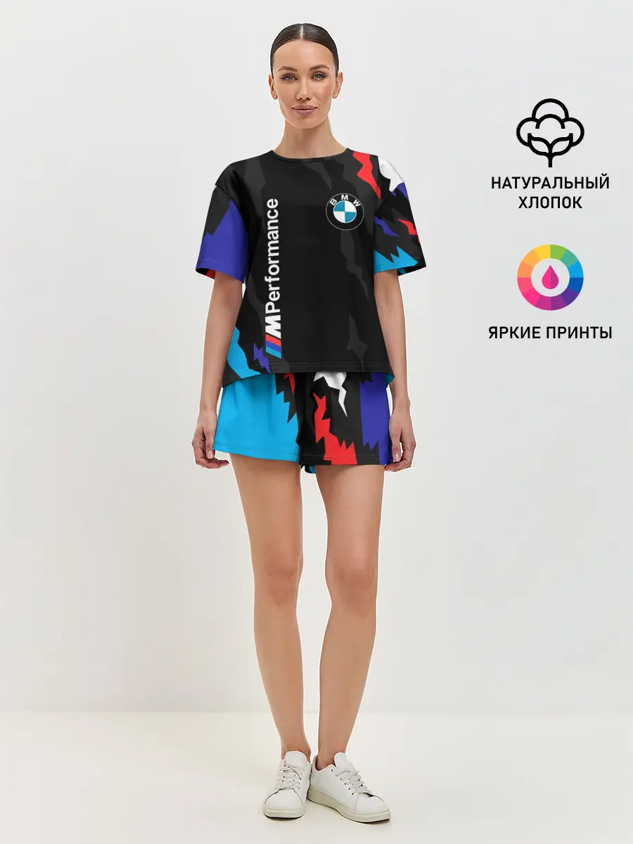 Женская пижама с шортами / BMW M PERFORMANCE / БМВ М