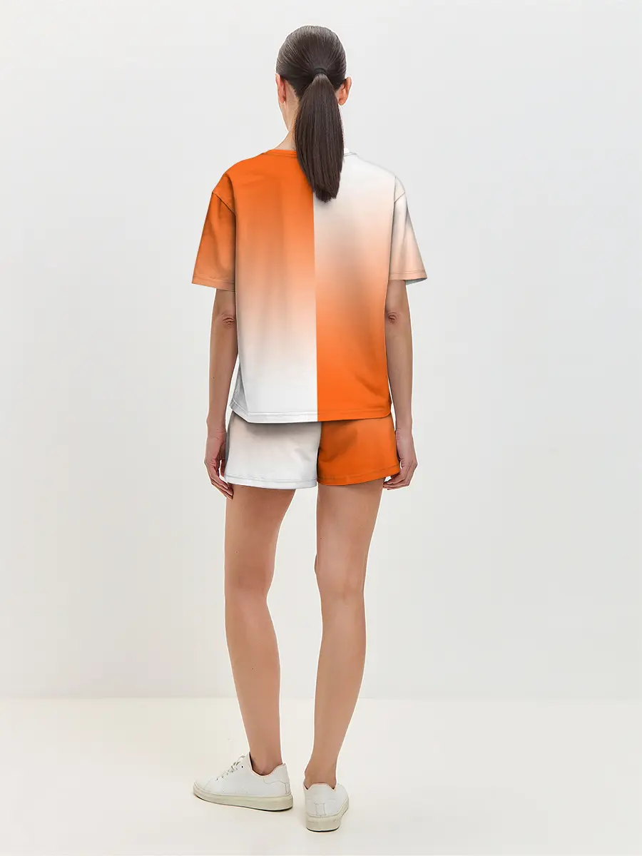 Женская пижама с шортами / REDDIT / РЕДДИТ / ГРАДИЕНТ