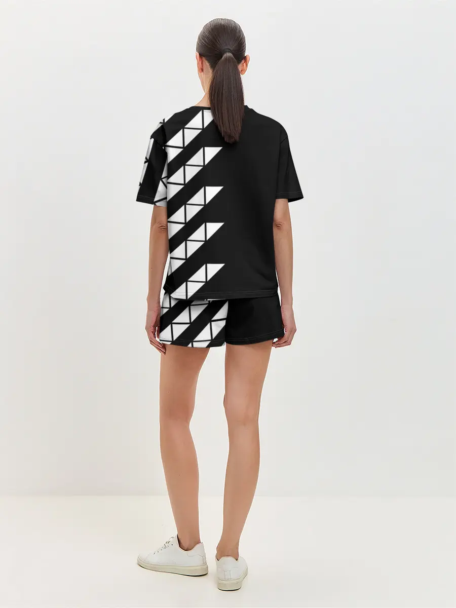 Женская пижама с шортами / AVICII ГЕОМЕТРИЯ