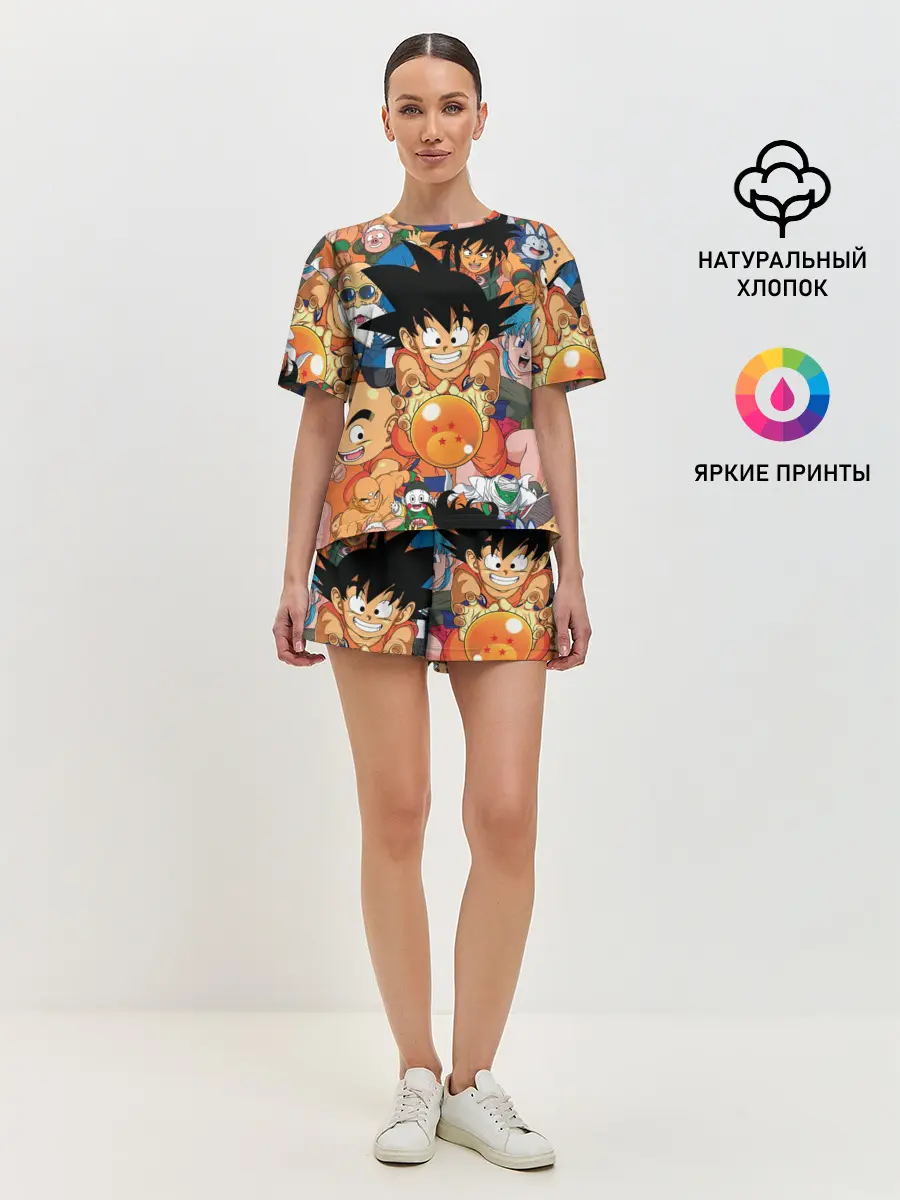 Женская пижама с шортами / Dragon Ball