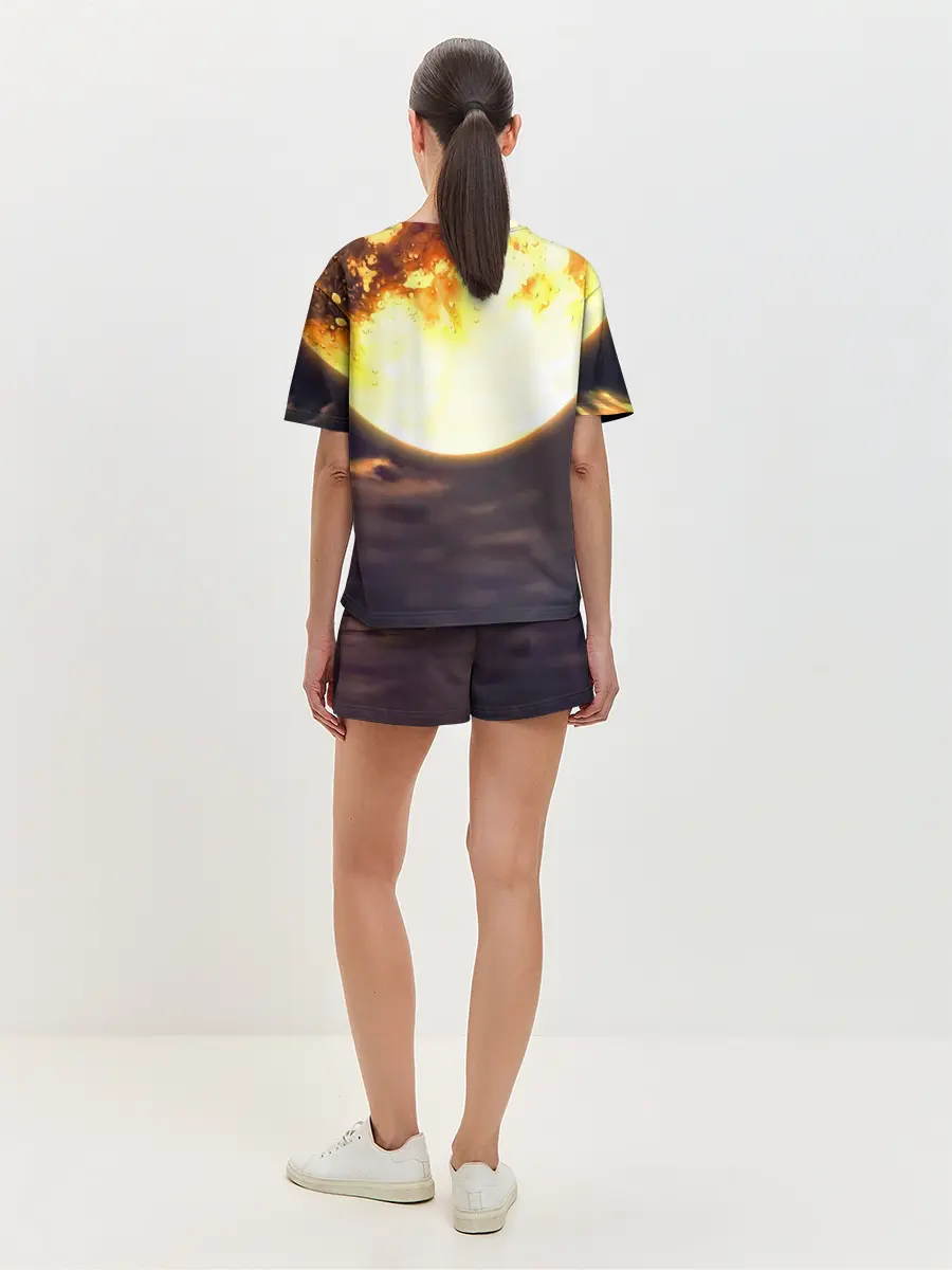 Женская пижама с шортами / Demon Slayer: Kimetsu no Yaiba