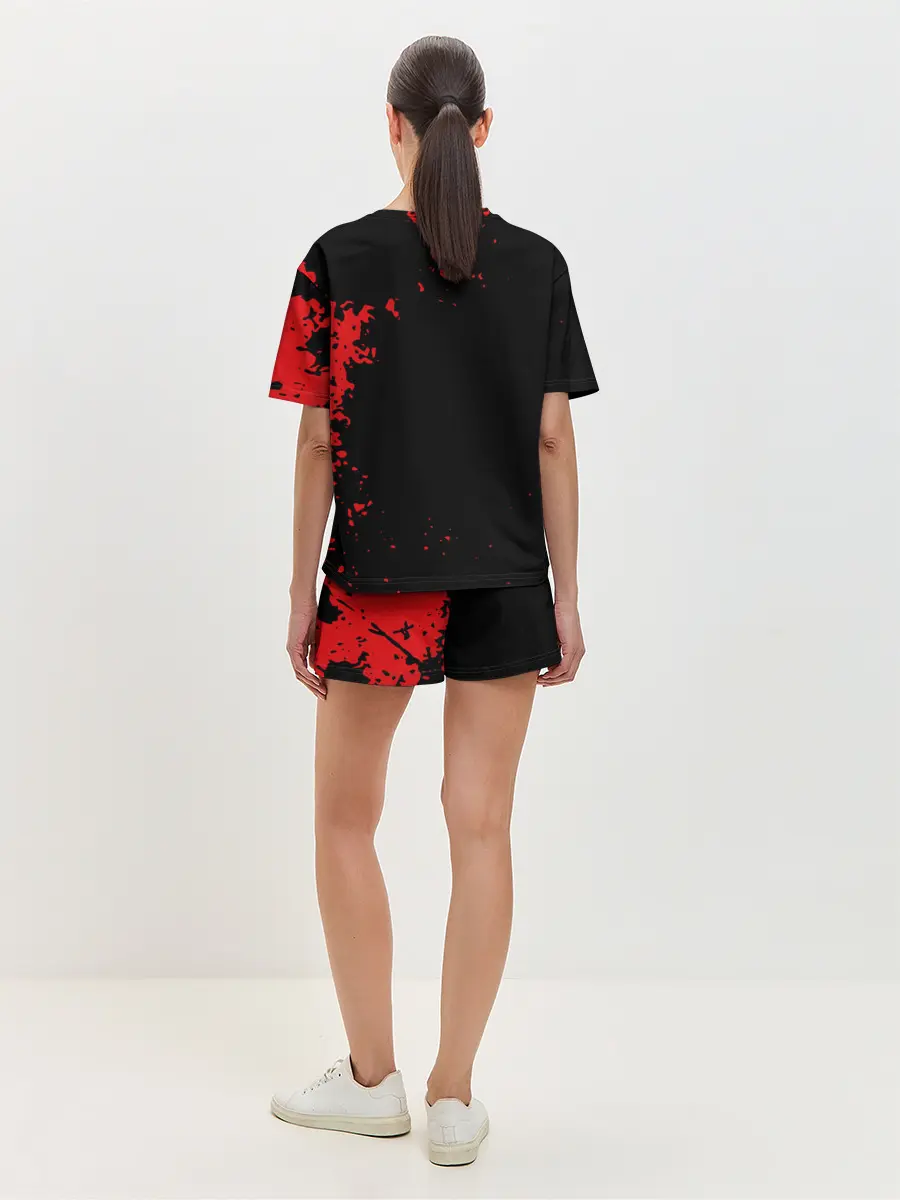 Женская пижама с шортами / Незуко Камадо Kimetsu no Yaiba