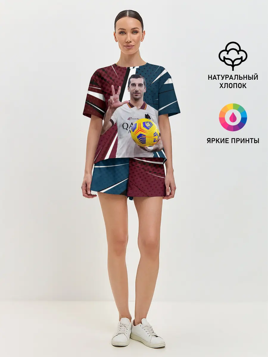 Женская пижама с шортами / Генрих Мхитарян