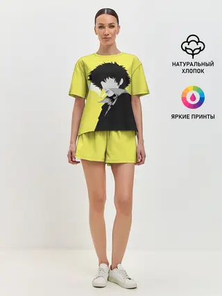 Женская пижама с шортами / Cowboy Bebop. Спайк Шпигель