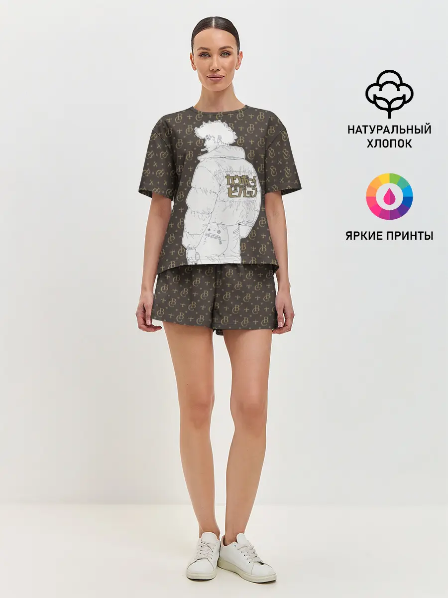 Женская пижама с шортами / Cowboy Bebop fashion