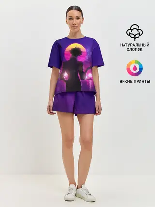 Женская пижама с шортами / Cowboy Bebop. Spike Spiegel