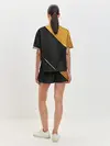 Женская пижама с шортами / 3D BLACK & GOLD