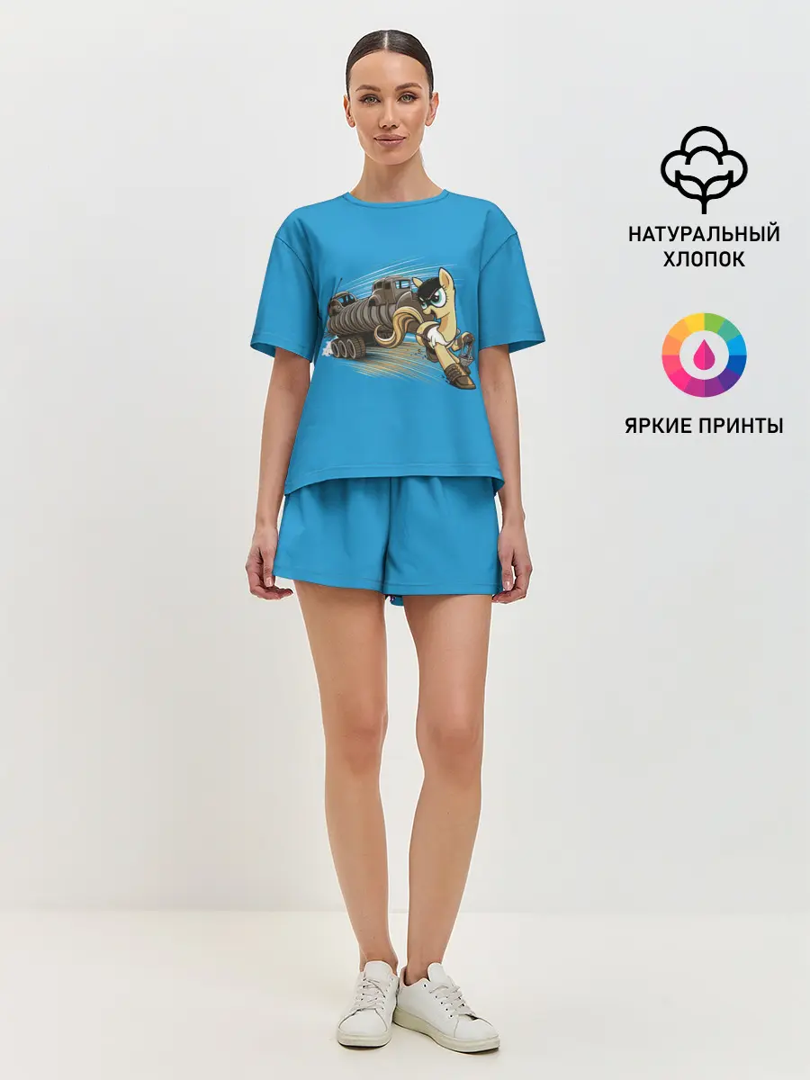 Женская пижама с шортами / My liitle Pony x Mad Max