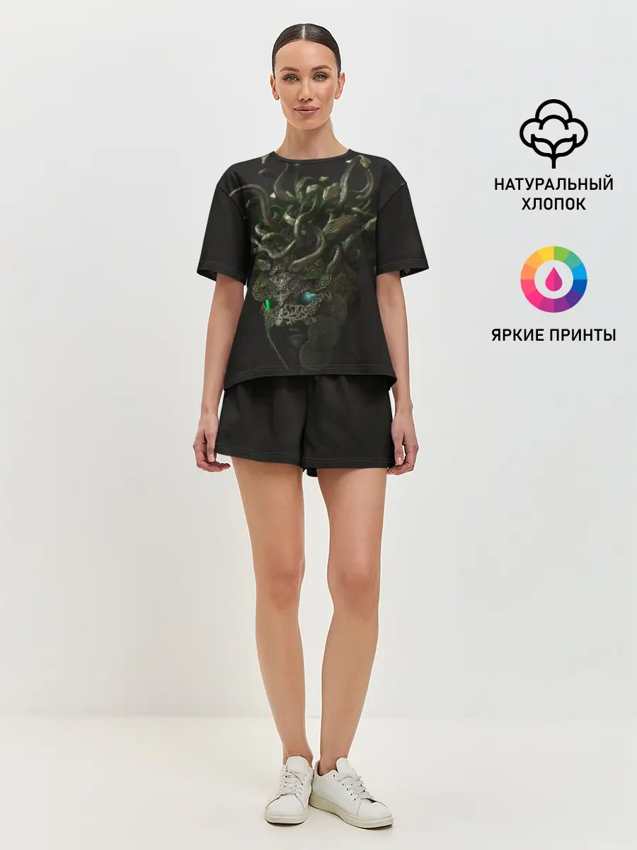 Женская пижама с шортами / Медуза Горгона | Эвриала