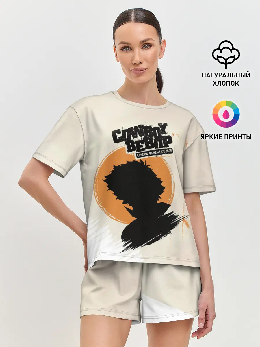 Женская пижама с шортами / Cowboy Bebop, Спайк Шпигель