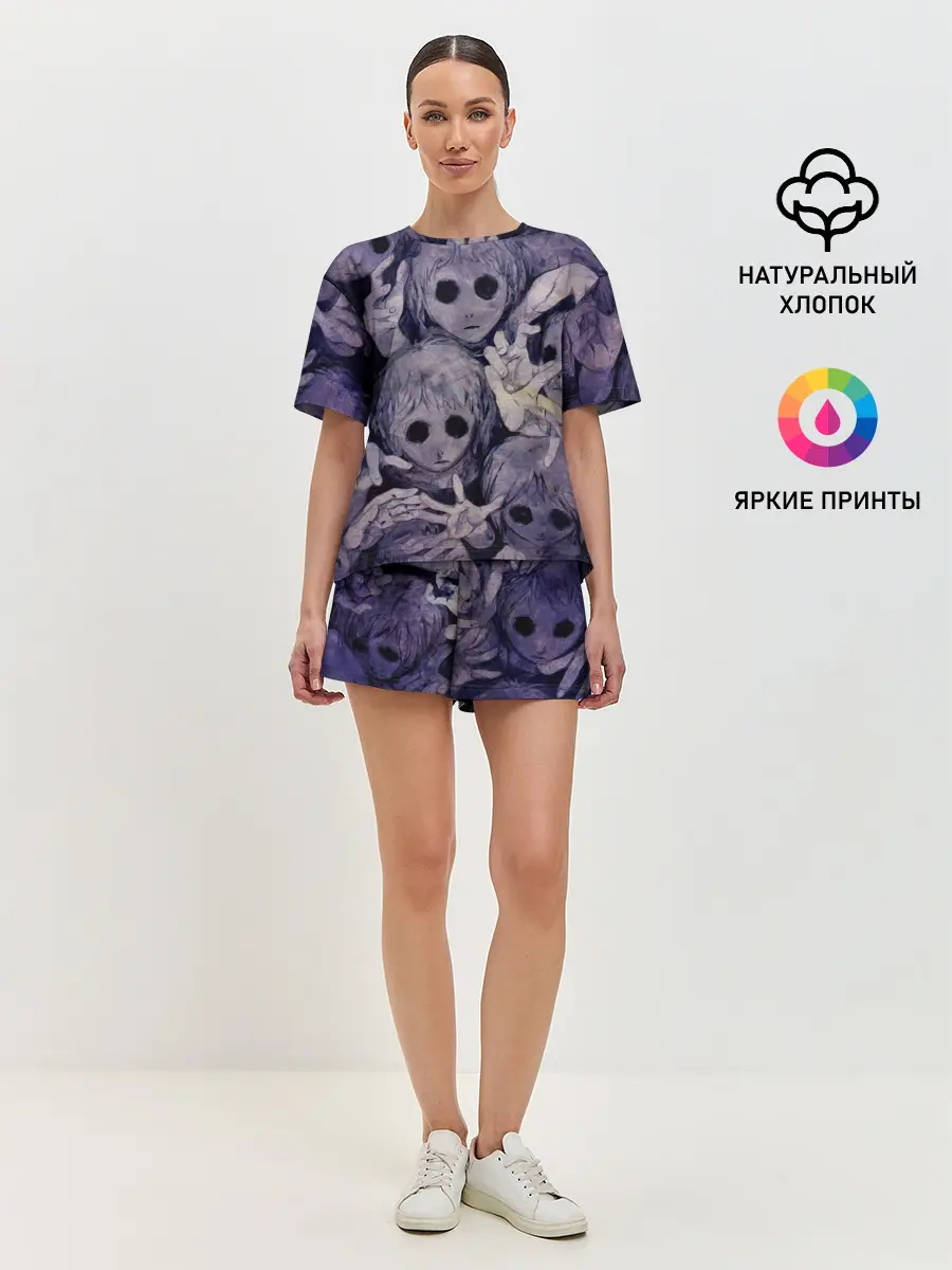 Женская пижама с шортами / Бедные души