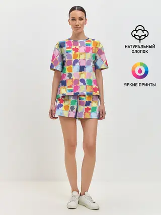 Женская пижама с шортами / Команда пони