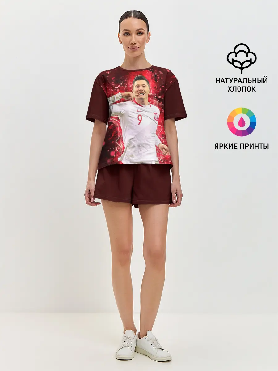 Женская пижама с шортами / Lewandowski | Левандовски | 9