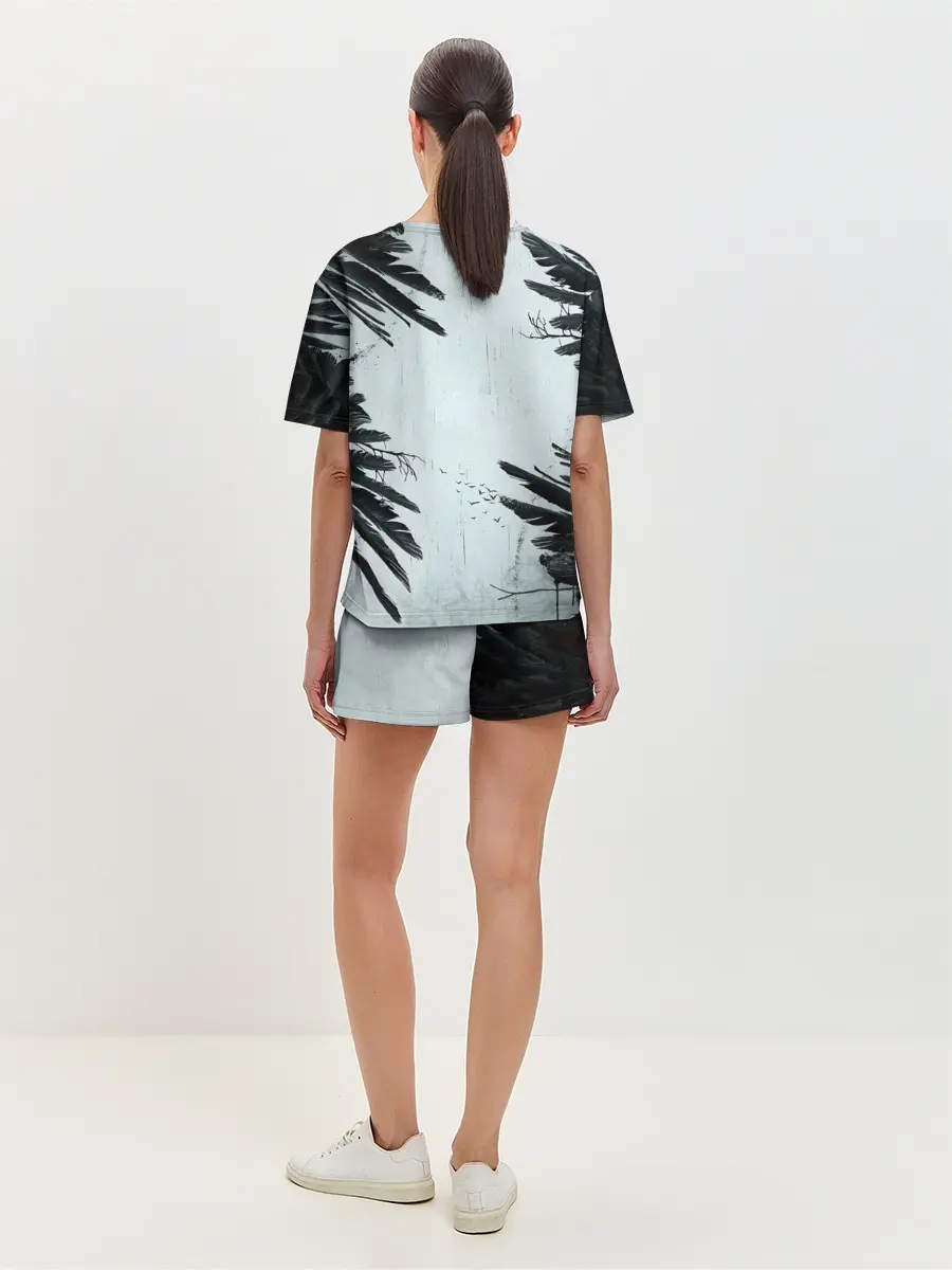 Женская пижама с шортами / Resident Evil Village. Crow