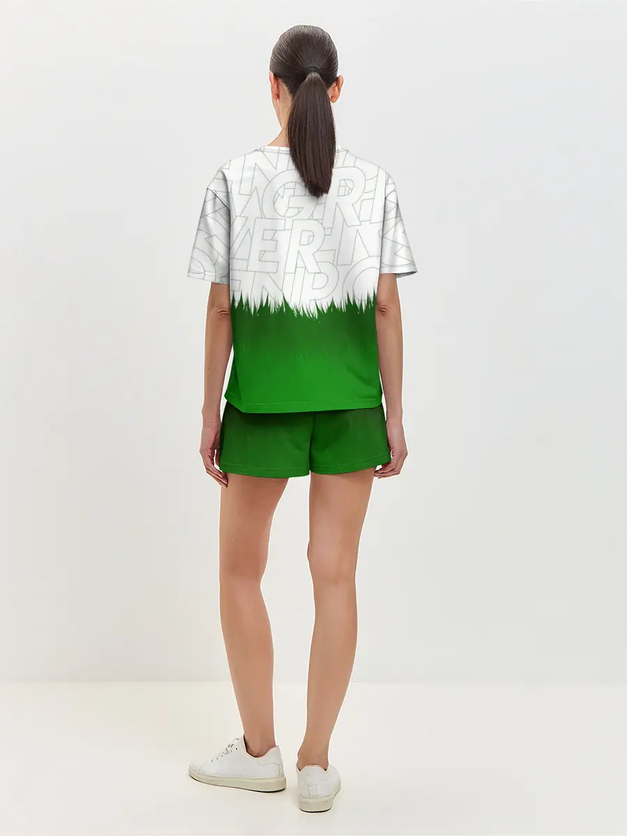Женская пижама с шортами / GREEN POWER