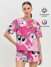 Женская пижама с шортами / Pinkie Pie pattern