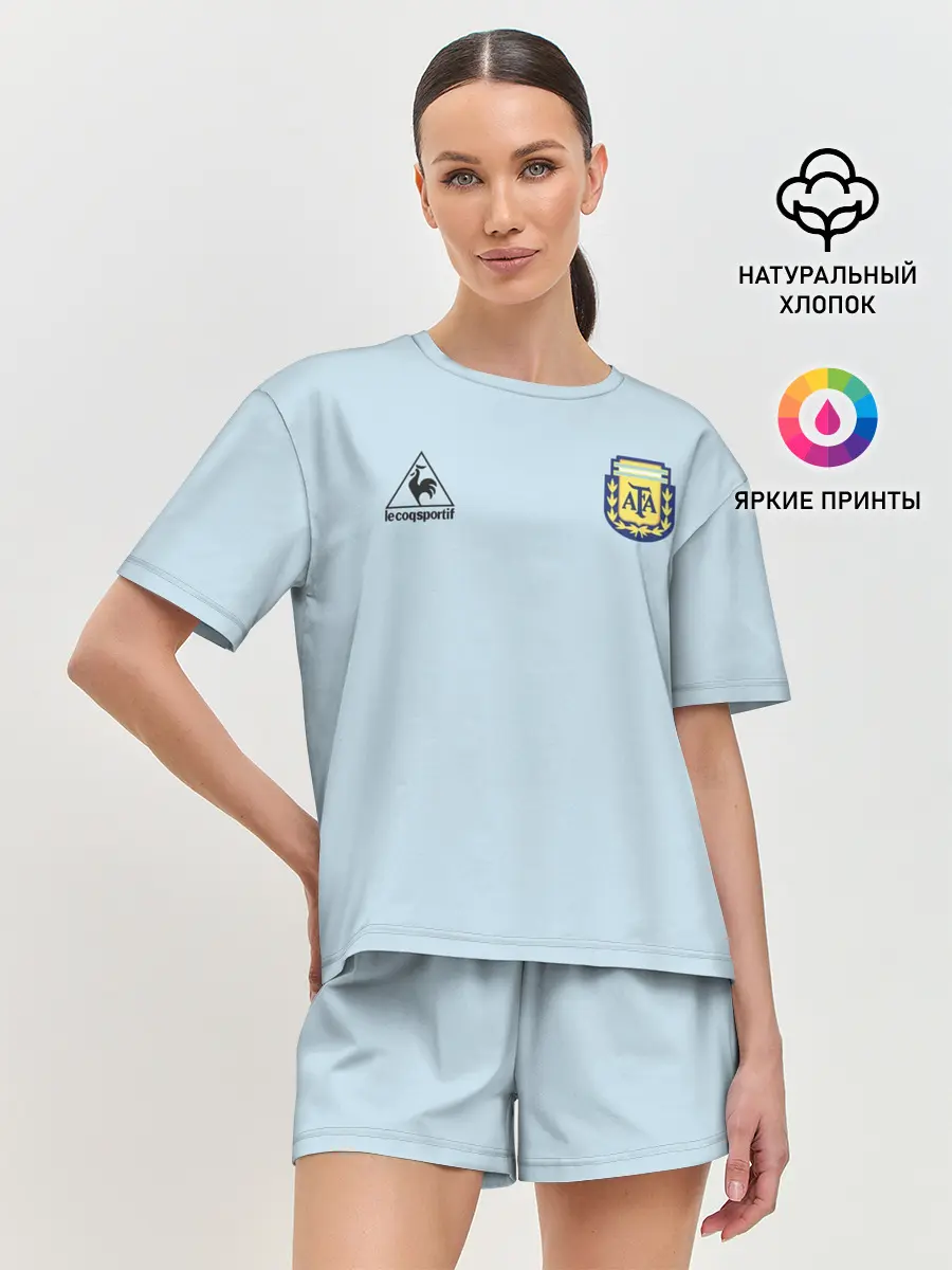 Женская пижама с шортами / Диего Марадона