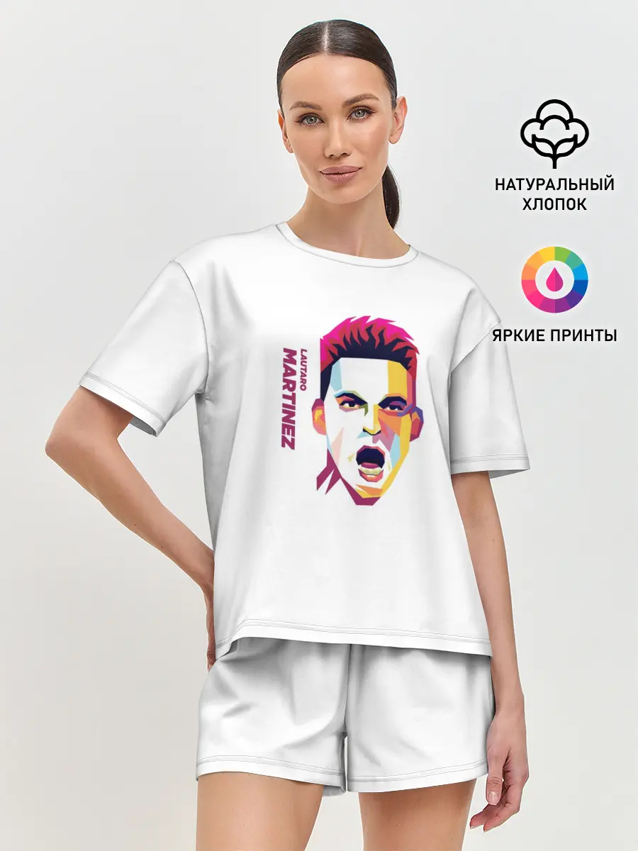 Женская пижама с шортами / Martinez Pop Art