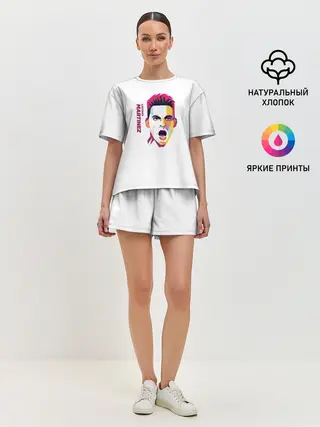 Женская пижама с шортами / Martinez Pop Art