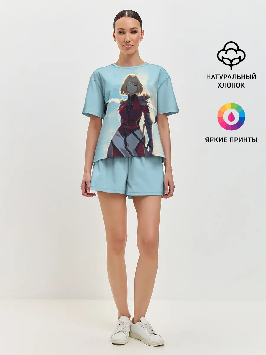 Женская пижама с шортами / Cha Hae-In