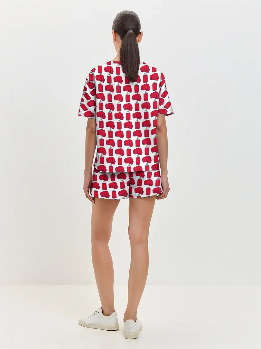 Женская пижама с шортами / Бокс