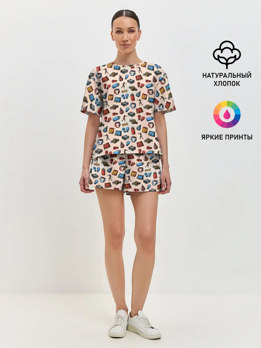 Женская пижама с шортами / Box