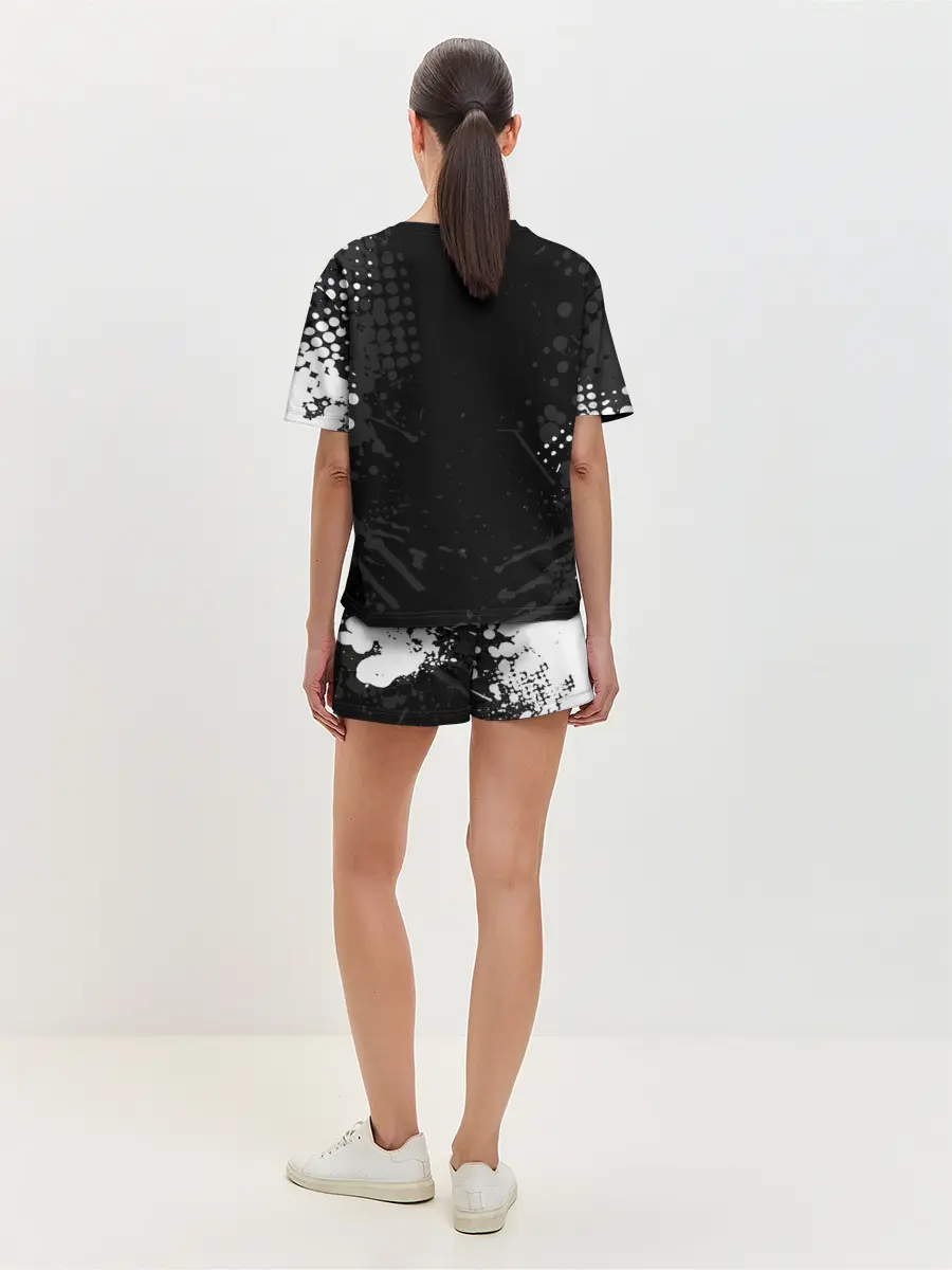 Женская пижама с шортами / КРИШТИАНУ РОНАЛДУ / ЮВЕНТУС