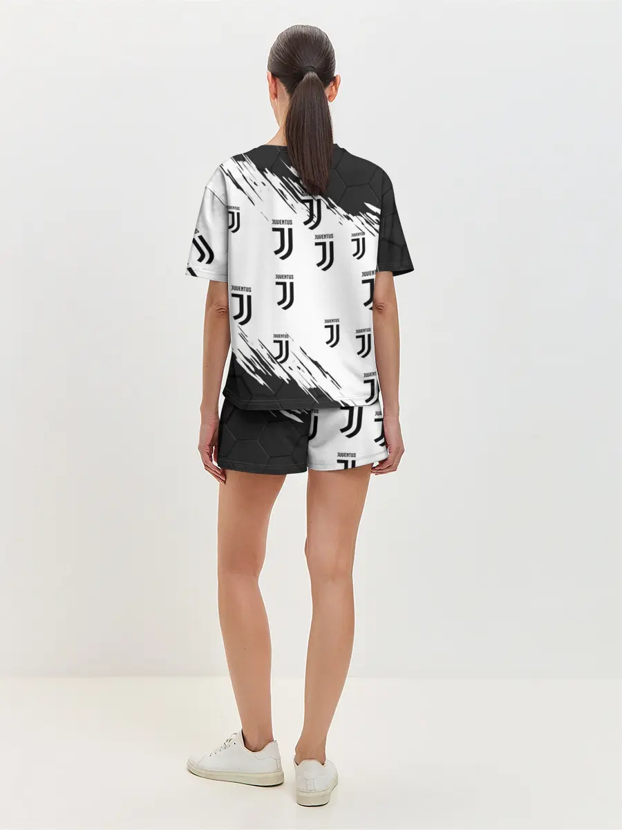 Женская пижама с шортами / КРИШТИАНУ РОНАЛДУ / ЮВЕНТУС