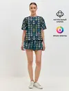 Женская пижама с шортами / Якоря