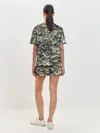 Женская пижама с шортами / Камуфляж для рыбака
